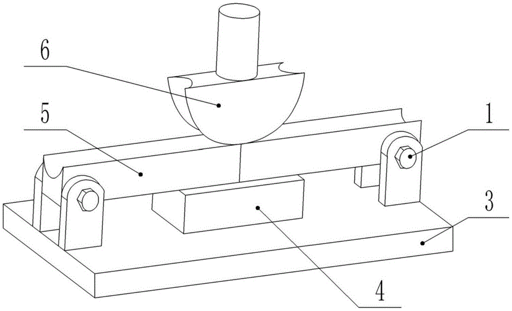 一种弯管高效的液压弯管机用冲床模具的制作方法