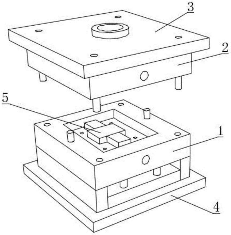 一种具有温控模槽变形功能的注塑机模具的制作方法