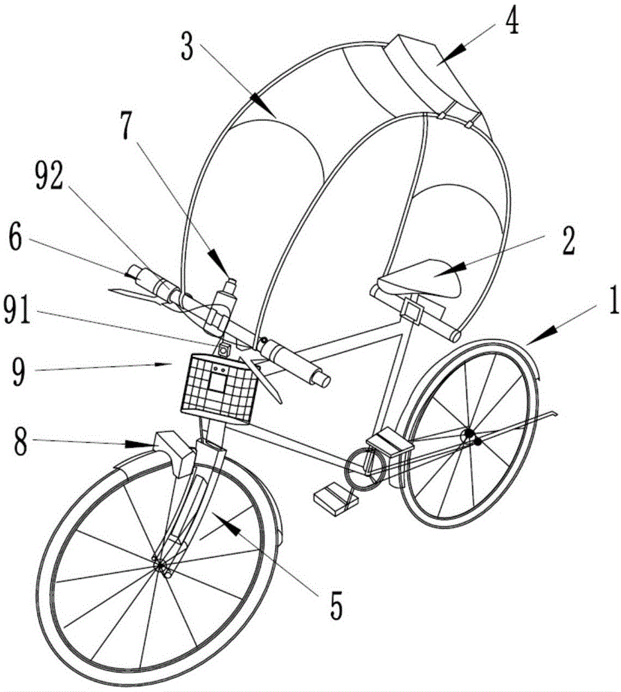 一种智慧型绿能脚踏车及其控制方法与流程
