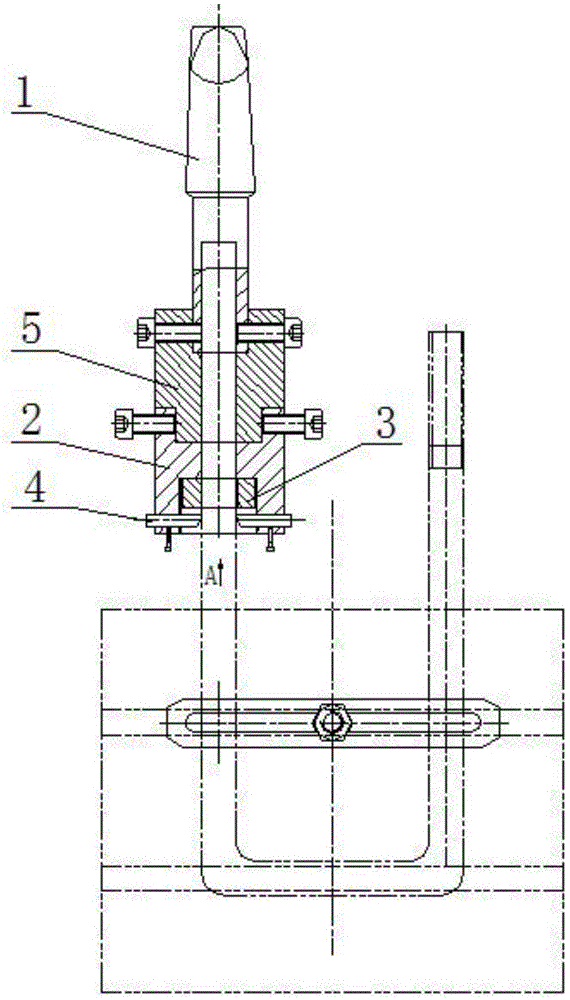 一种适用于骑马螺栓的螺纹加工装置的制作方法