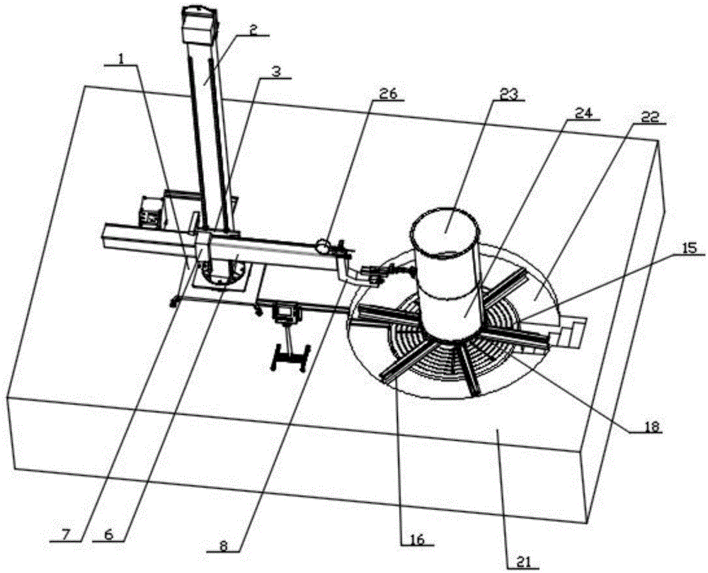 一种直管对接焊的立焊装置的制作方法