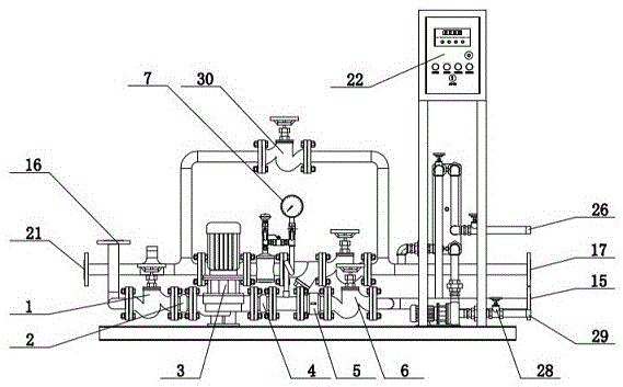 一种组合模块式锅炉水循环机组的制作方法