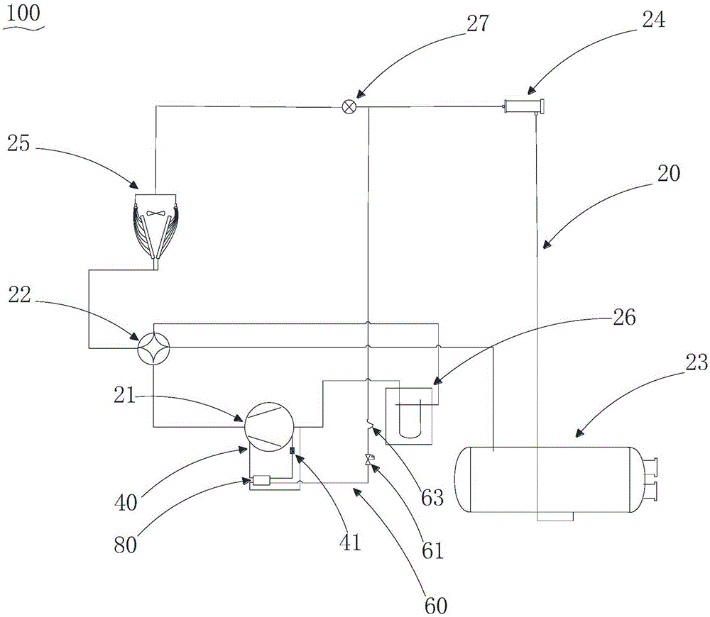 热泵风冷螺杆机组的制作方法