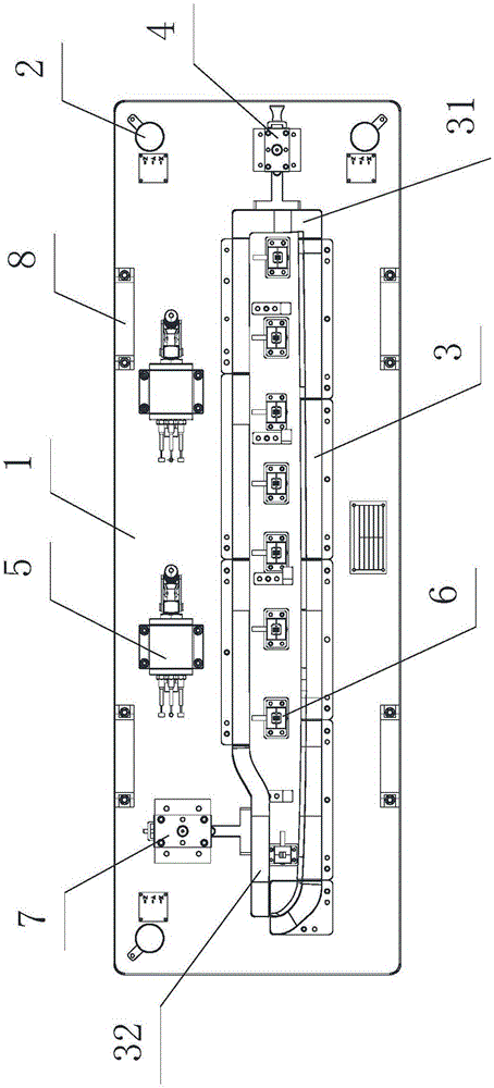 一种汽车滑门上导轨盖板总成检具的制作方法