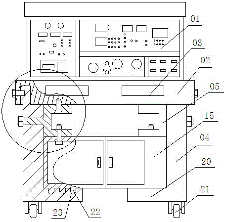 一种新型电力电子实验实训装置的制作方法