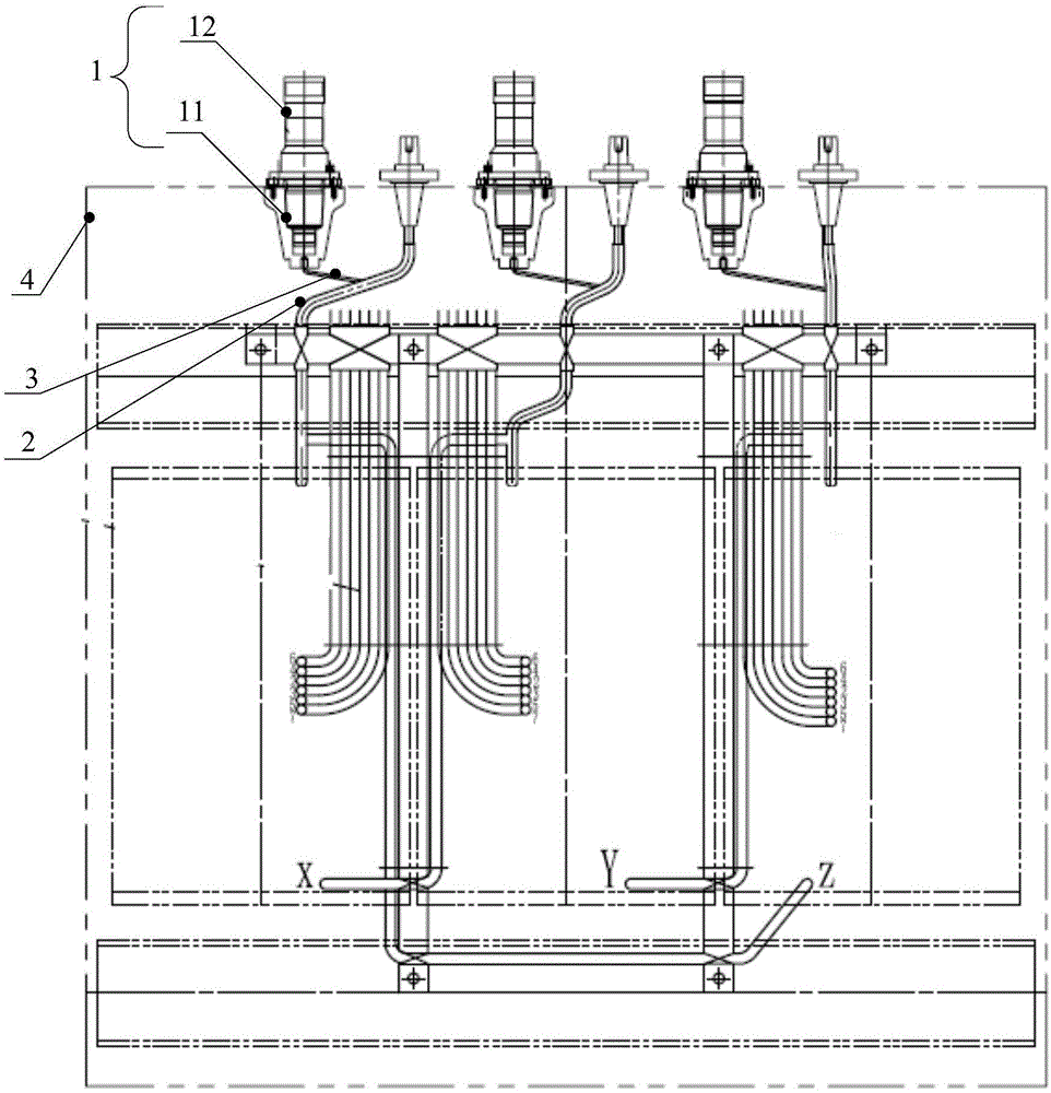 一种具有插接式避雷器的油浸式变压器的制作方法