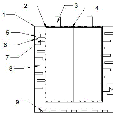 一种石墨烯电容器封装结构的制作方法