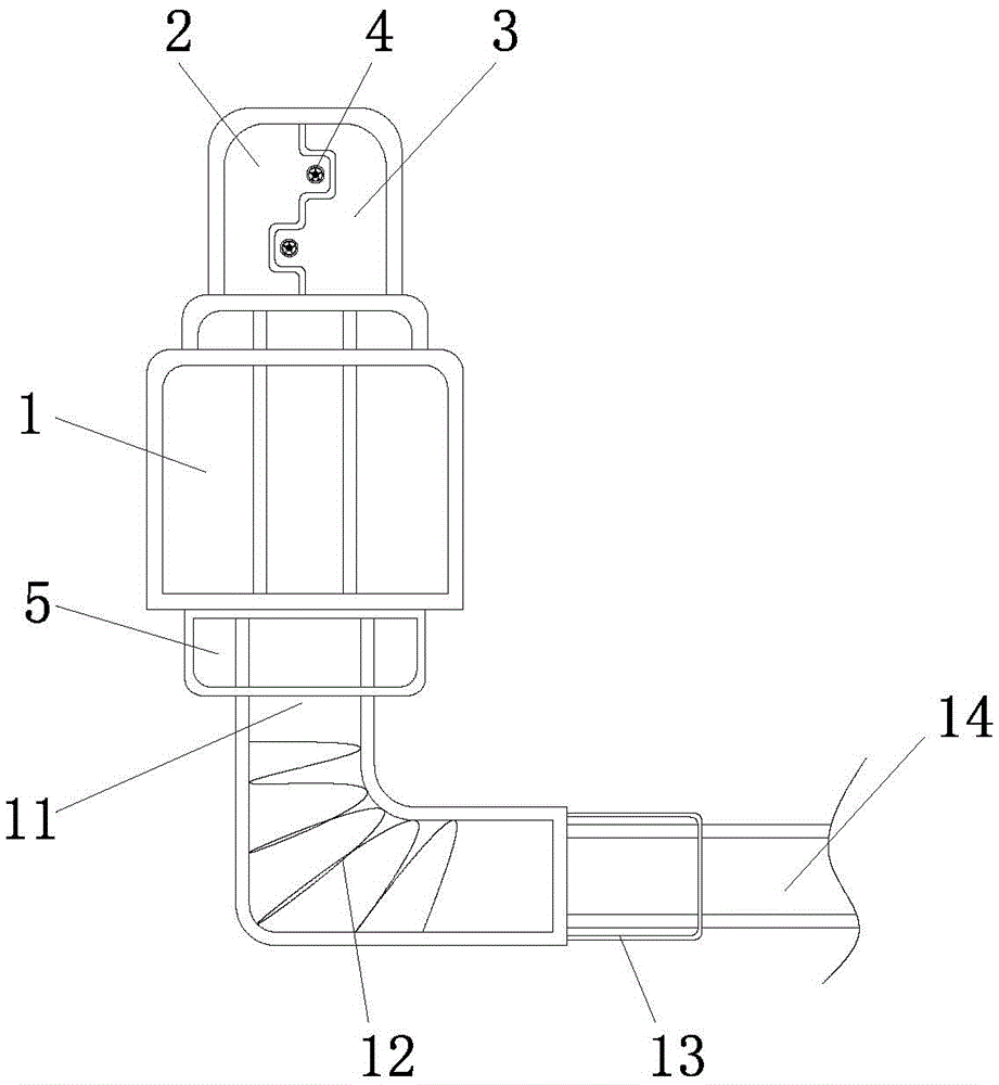 一种具有多向固定的Type-C连接器外壳的制作方法