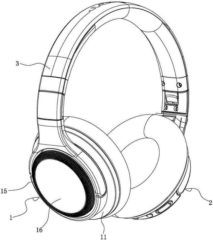 一种音量可线性调节的头戴式耳机的制作方法