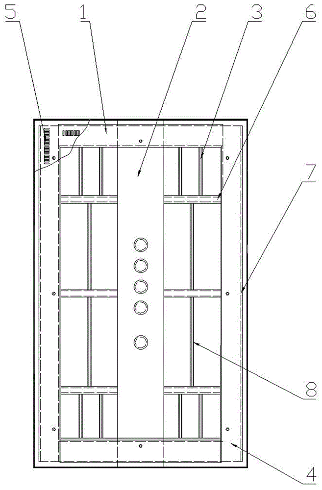 一种用于欧式箱变顶盖通风散热机构的制作方法