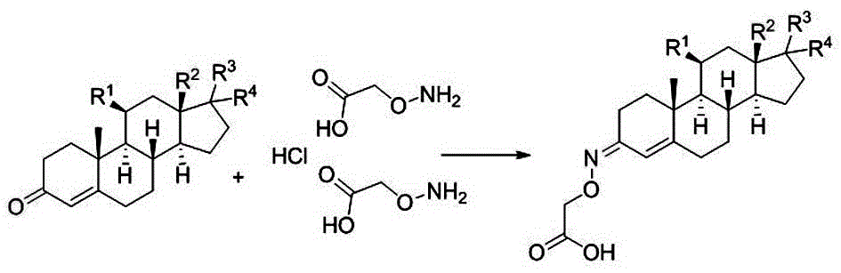 一种4-位含有羧基的类固醇衍生物合成方法与流程