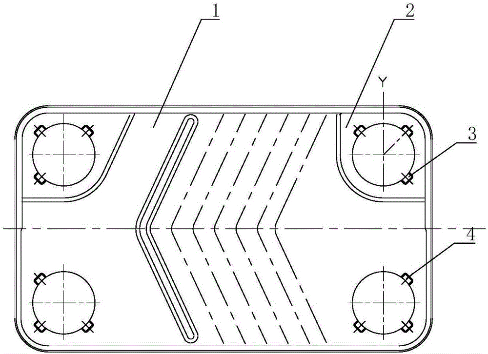 一种用于汽车板式换热器上的散热板片孔口支撑结构的制作方法