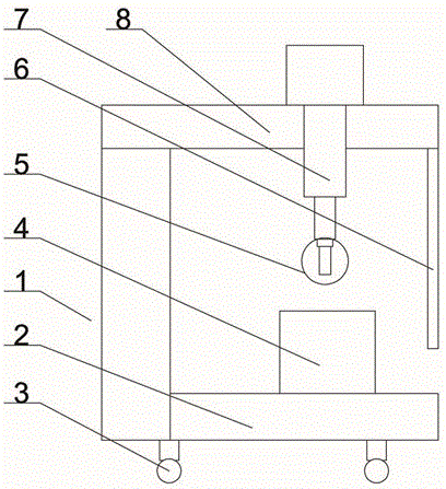 一种建筑材料硬度检测装置的制作方法