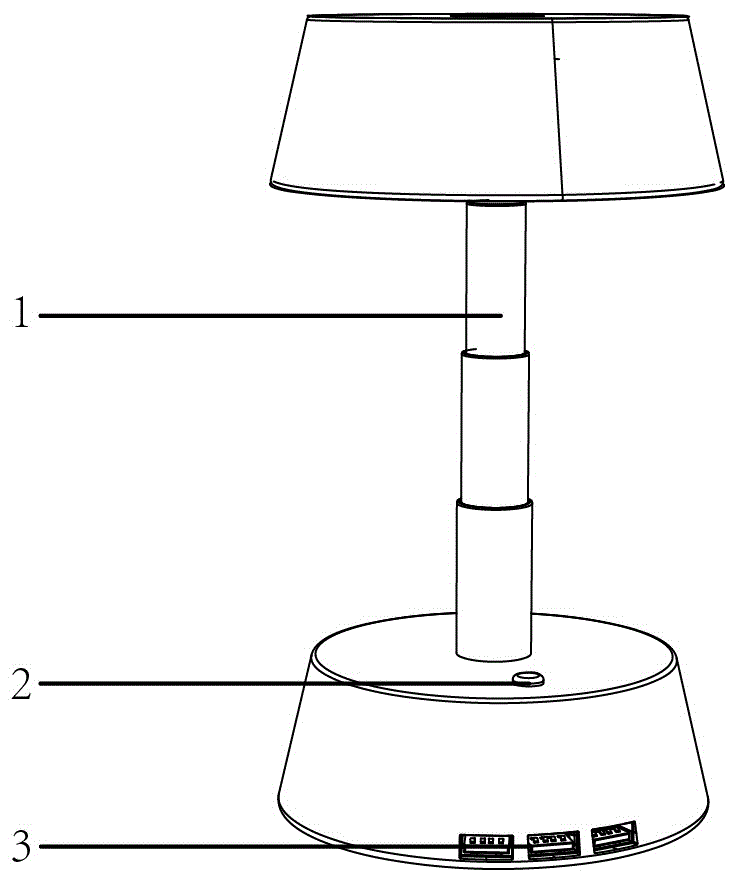 折叠台灯充电宝的制作方法