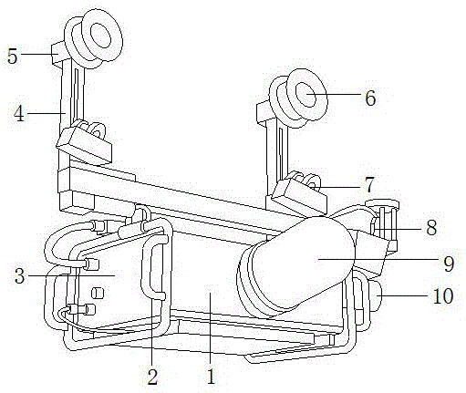 一种高压输电线路巡检机器人的制作方法