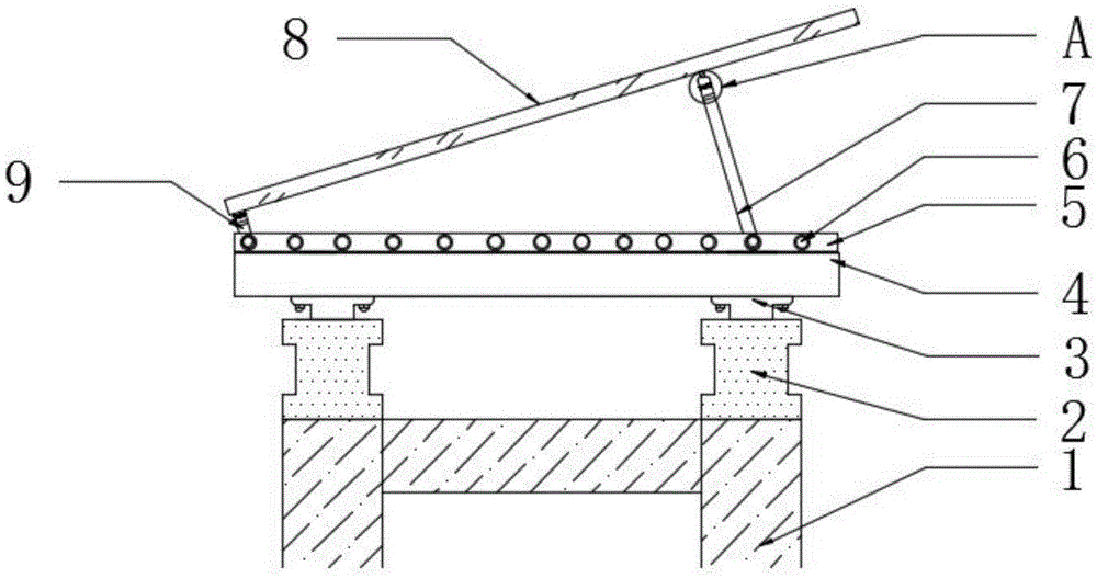 一种门式钢结构光伏组件的支撑装置的制作方法