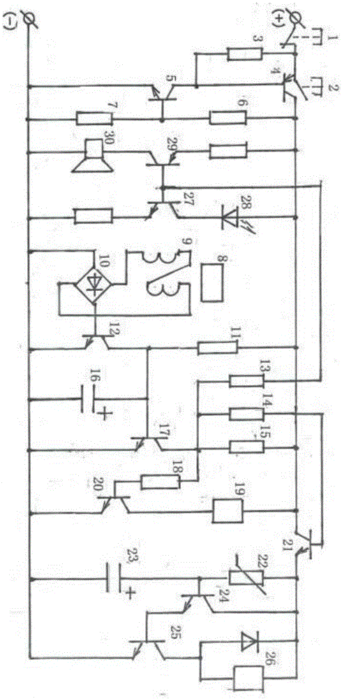 频敏变阻器降压启动控制装置的制作方法