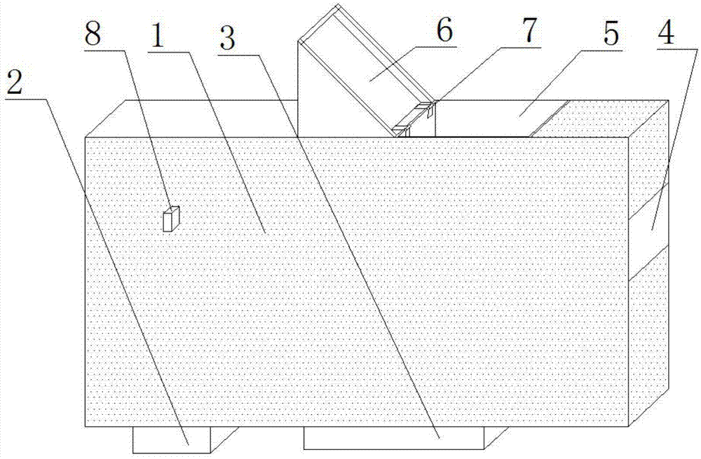 一种建筑工程用筛沙箱的制作方法