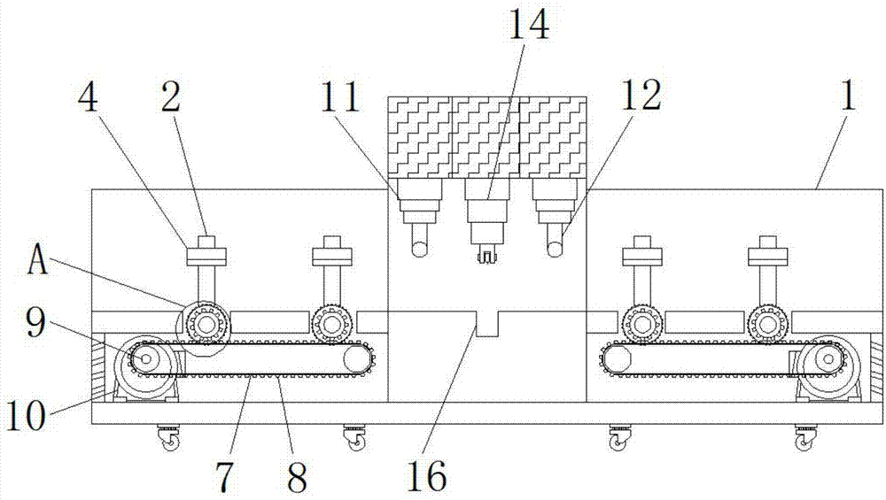 一种规整塑料切割机床的制作方法