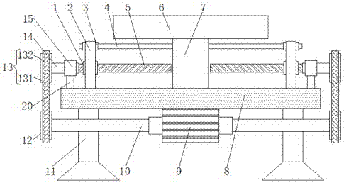 一种便于收集废料的建筑模板切割装置的制作方法