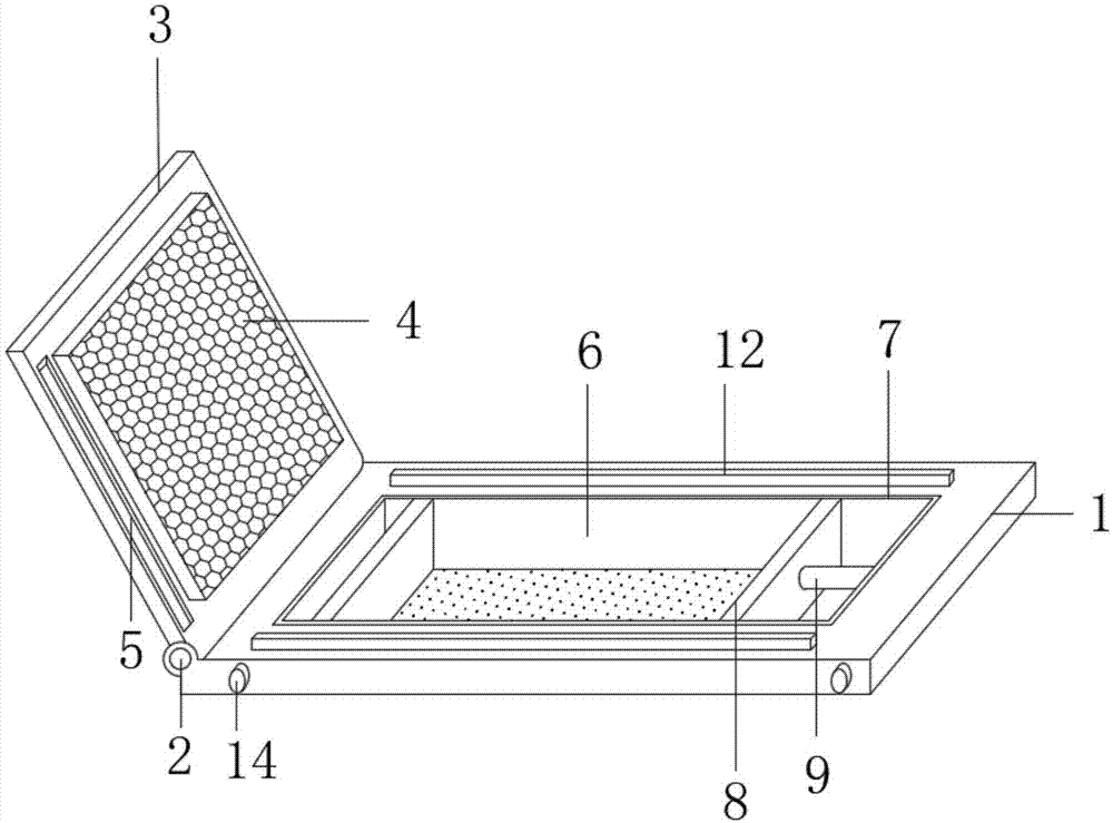 一种环氧磨石材料用定型装置的制作方法