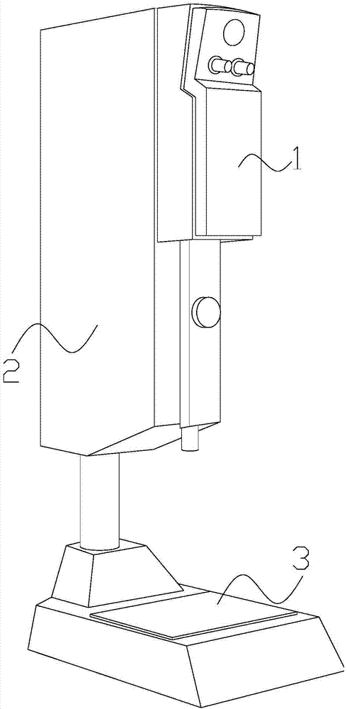 一种用于焊接玩具眼鼻的超声波点焊装置的制作方法