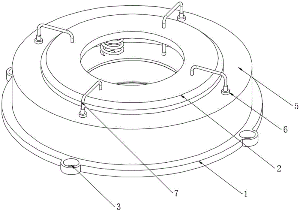 一种圆织机主轴轴承自动润滑装置的制作方法
