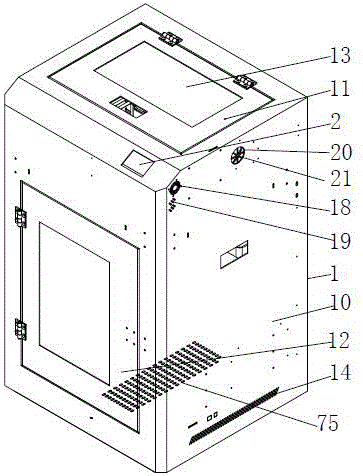 可打印高温材料的3D打印机的制作方法