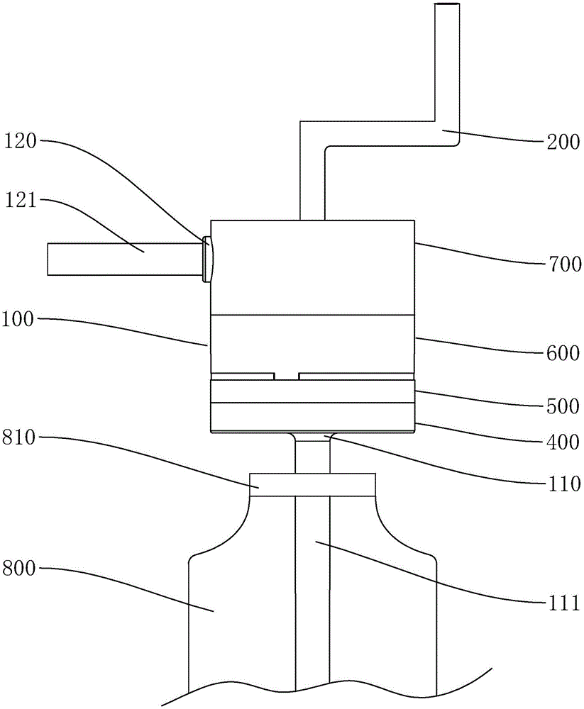 一种手摇式压水泵的制作方法