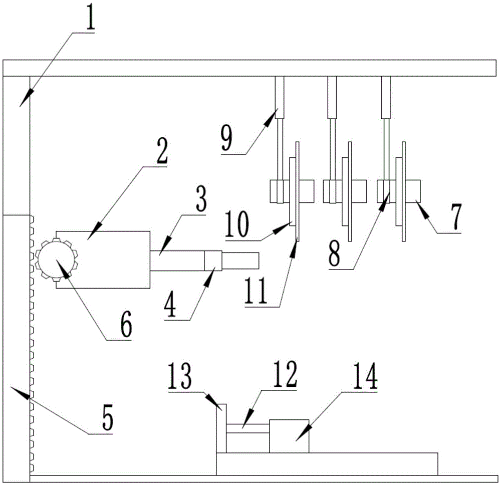 一种PCB板V割装置的制作方法