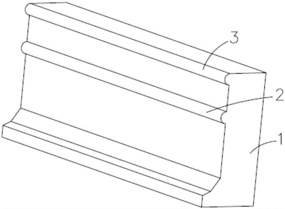 一种可导向和摩擦减速的砼式护栏的制作方法