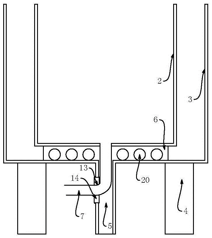 节水型连接马桶的洗手池的制作方法
