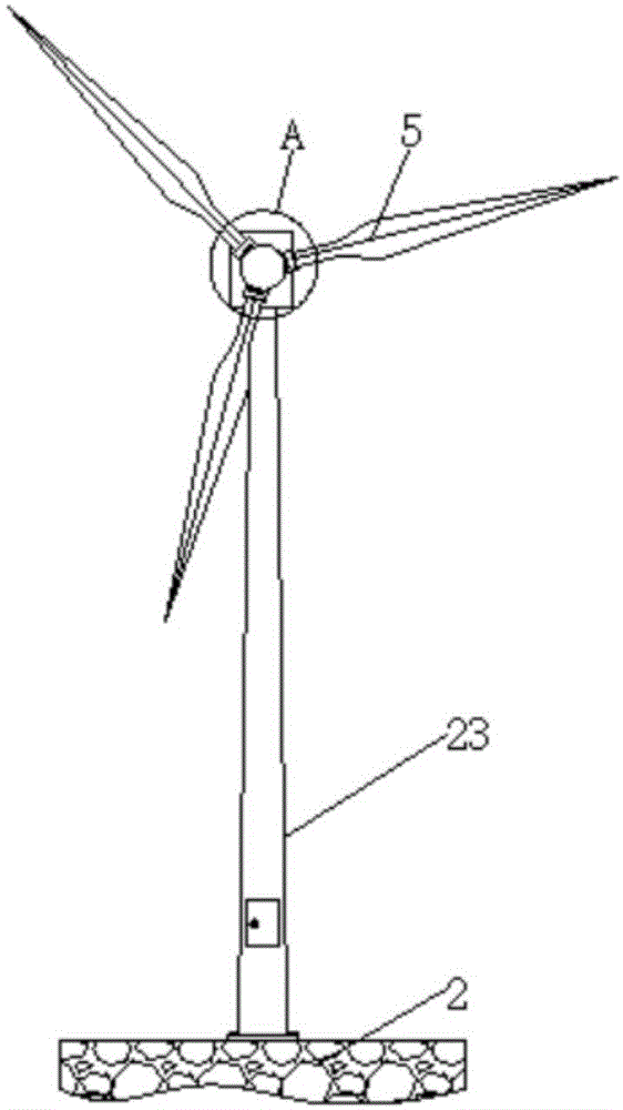 一种叶片便于安装的风力发电机组的制作方法