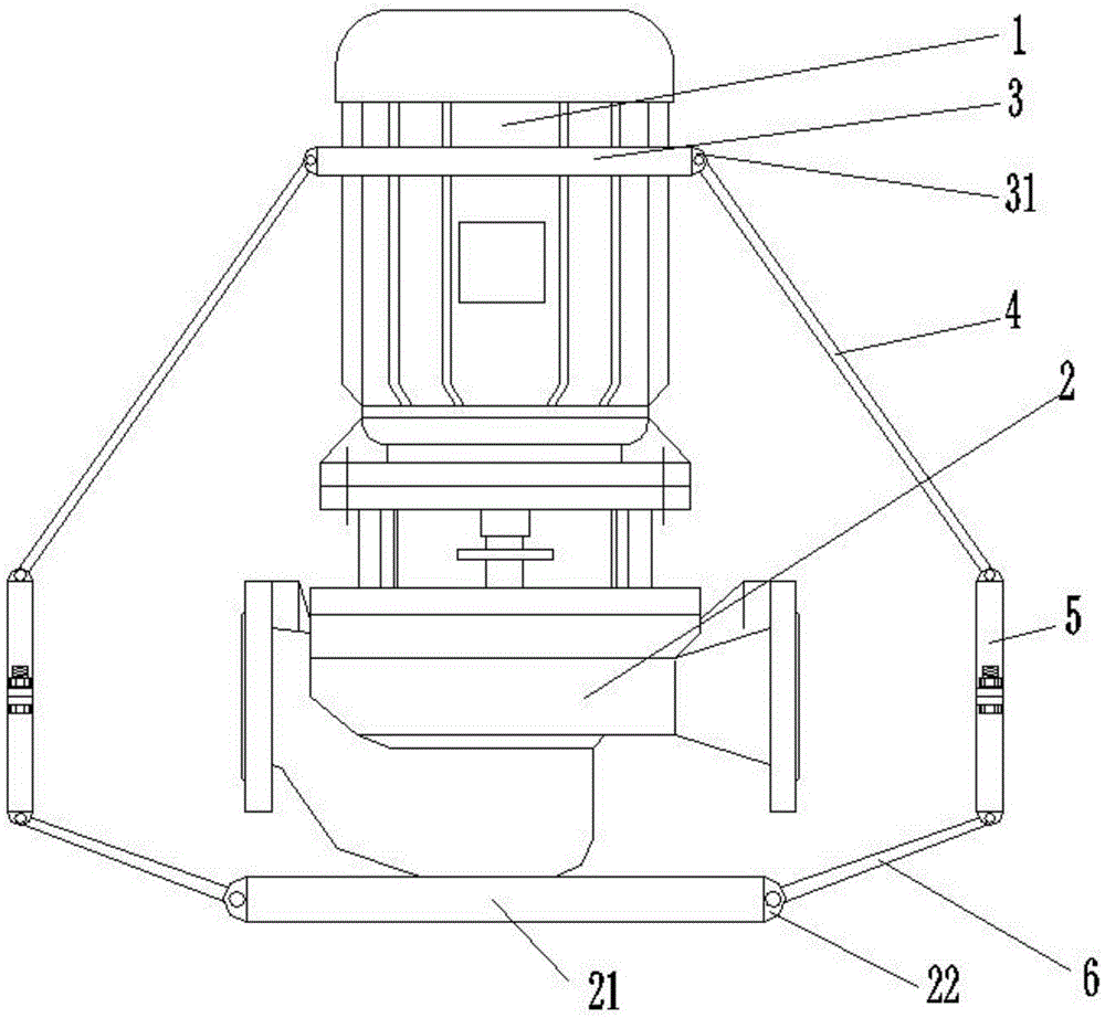 一种便于固定的小型管道泵的制作方法