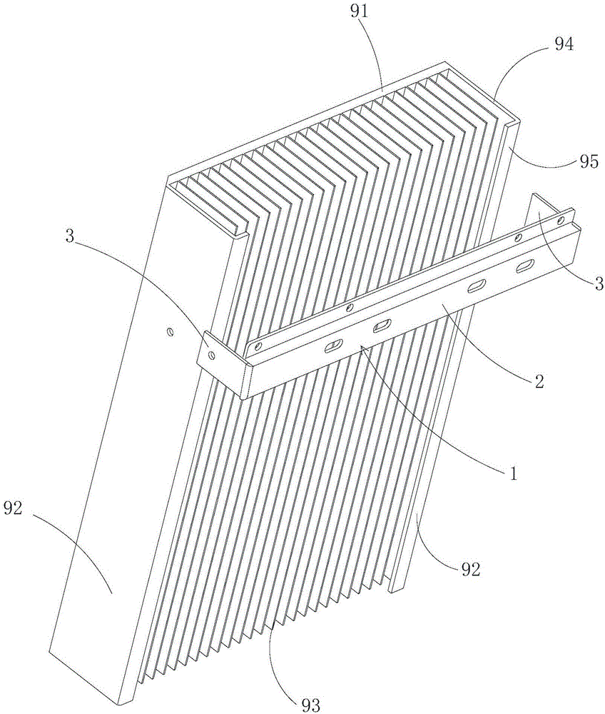 家用型户外逆变器用壁挂结构的制作方法