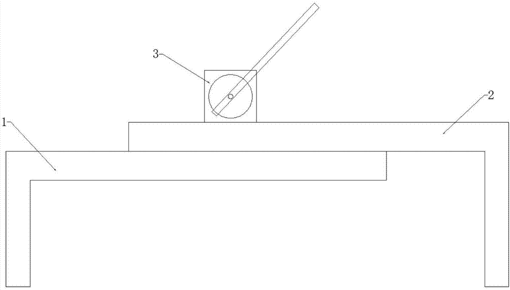 一种电子围栏安装支架的制作方法