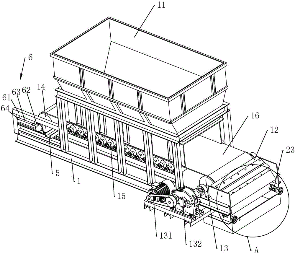 一种制砖原料用箱式给料机的制作方法