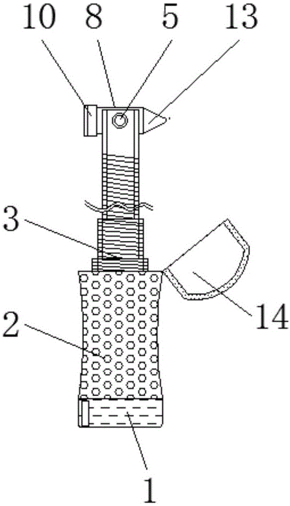 一种建筑工程用新型检测锤的制作方法