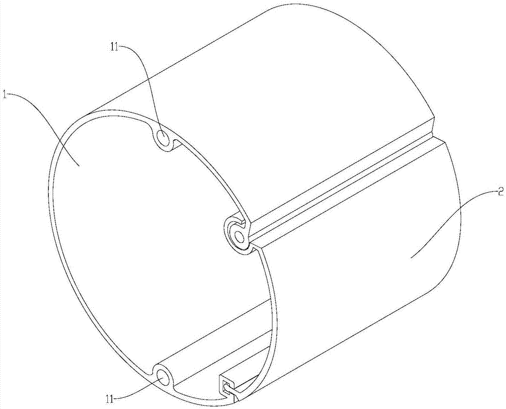 一种管状型材的制作方法