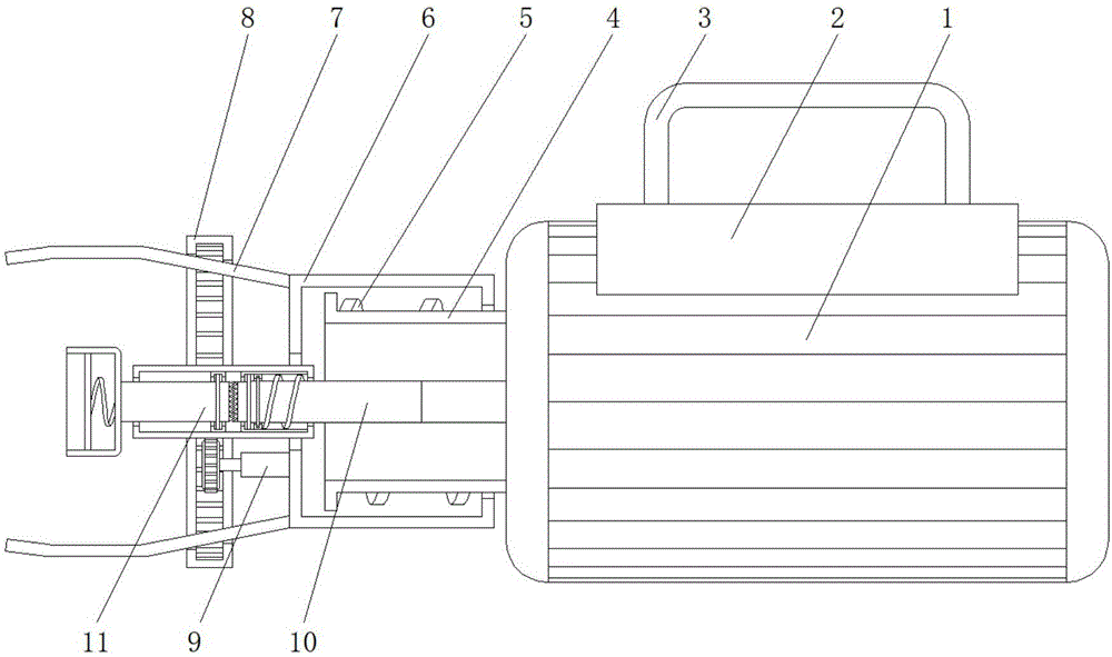 一种建筑用扣件扭紧装置的制作方法