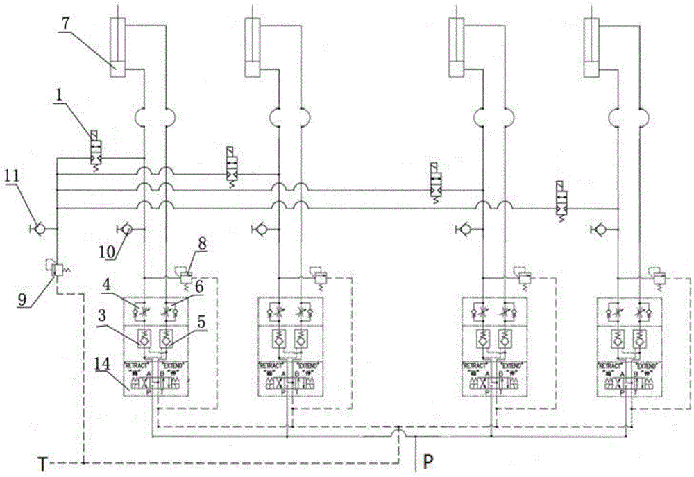 盾构管片拼装机随动液压控制系统的制作方法