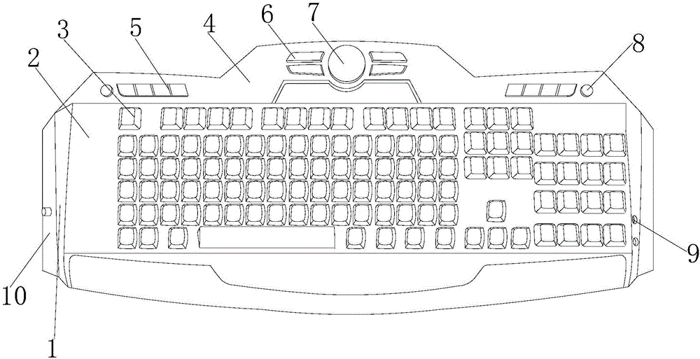 一种计算机键盘的制作方法
