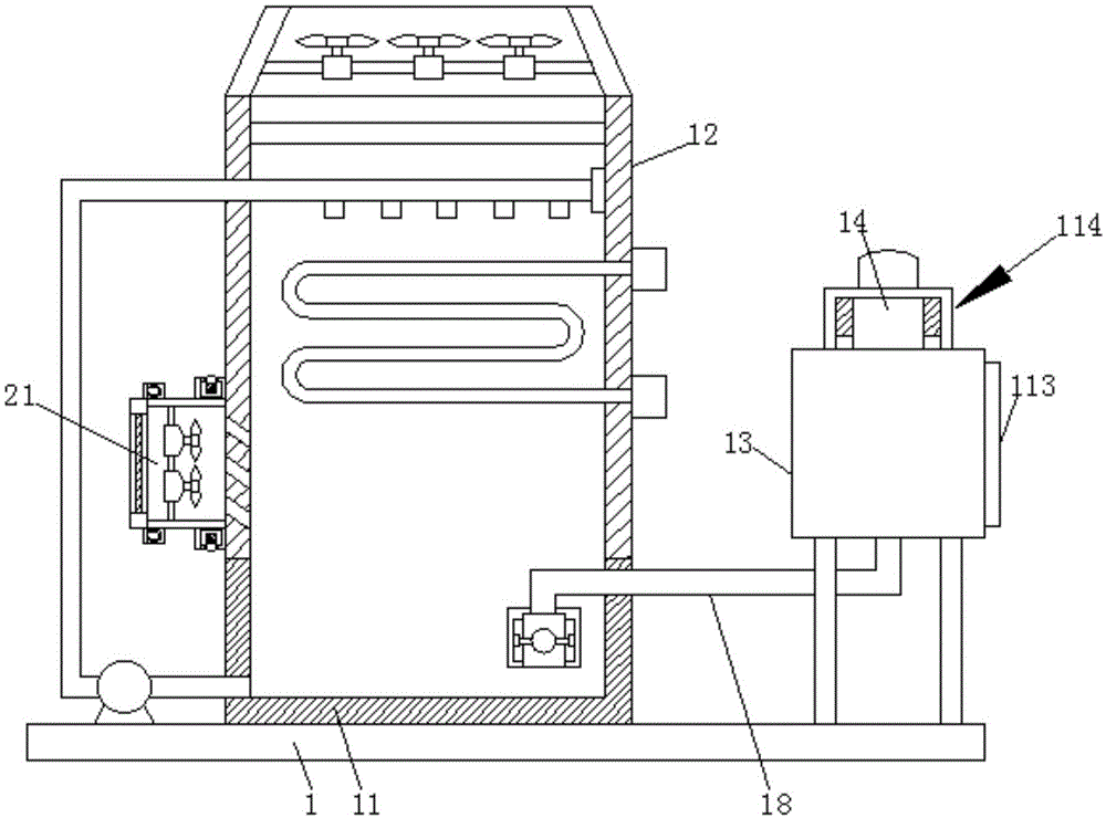 一种立式层叠型蒸发式冷凝器的制作方法