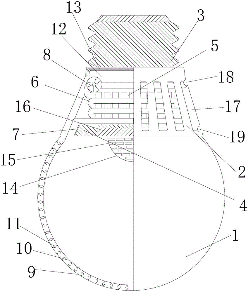 一种散热效果好的LED灯具的制作方法