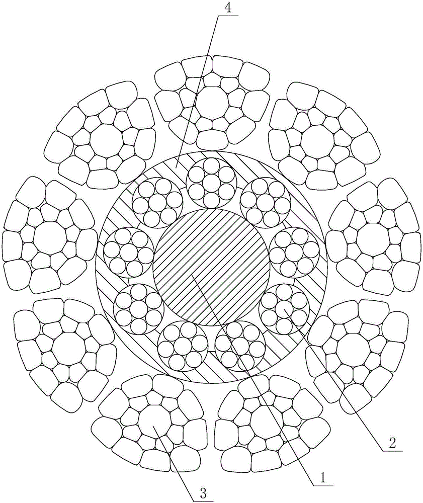 一种电梯用钢丝绳的制作方法