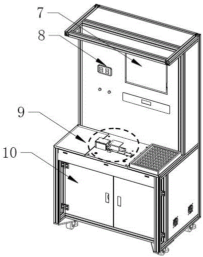 微型电机蜗杆压装装置的制作方法