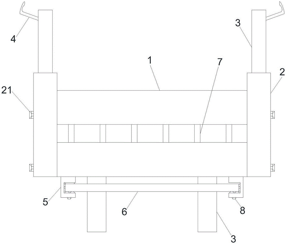 一种可延长电缆桥架的制作方法