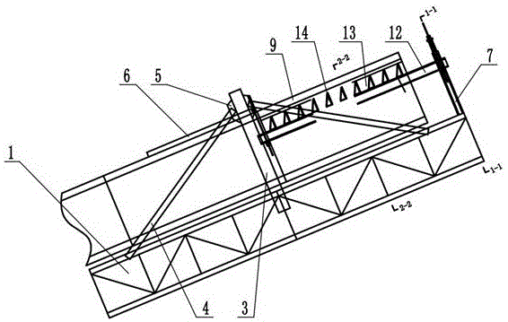 一种单箱单室拱桥拱圈的悬臂浇筑装置的制作方法
