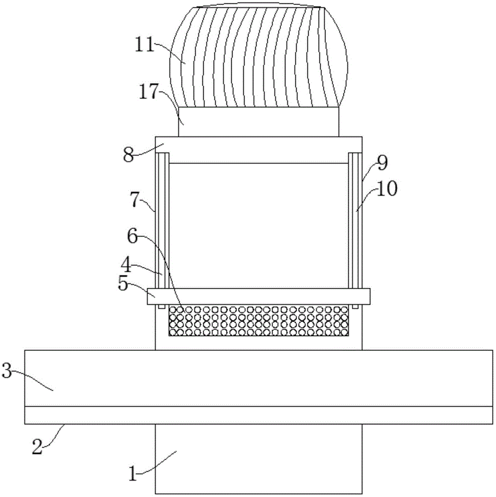 一种建筑用防堵排水结构的制作方法