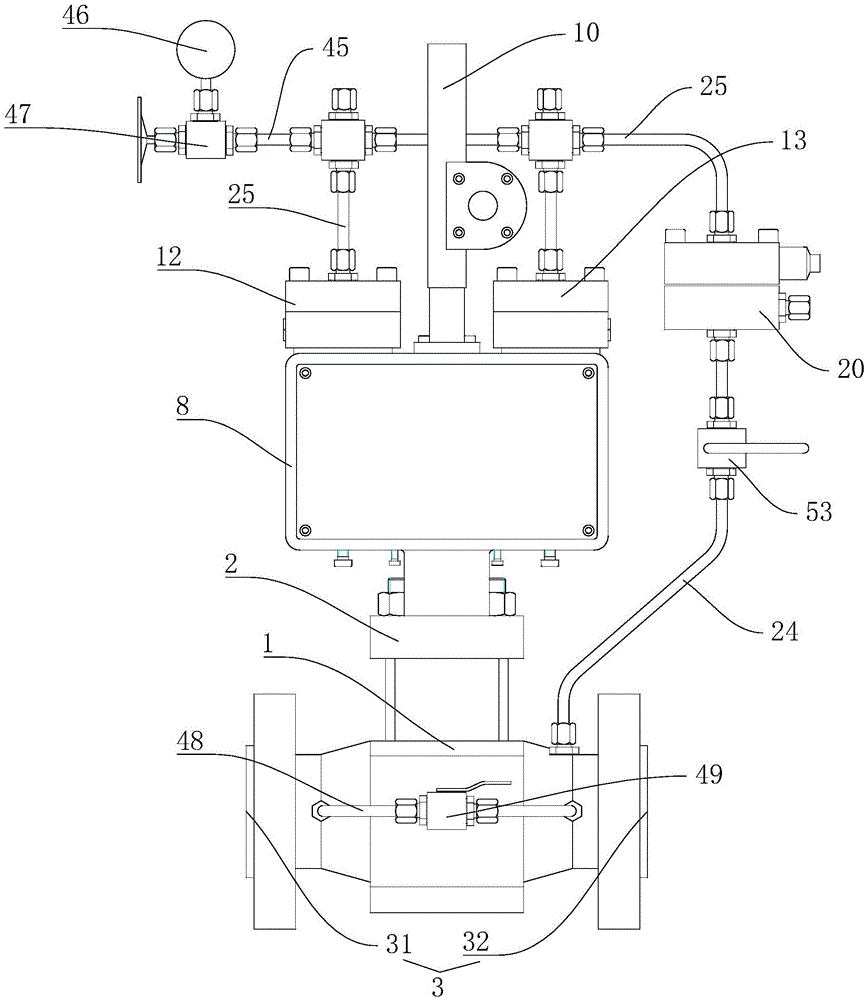 自力式双控点紧急切断阀的制作方法